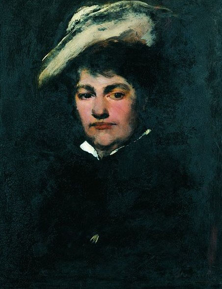 Portrait of Mrs. Mihaly Munkacsy